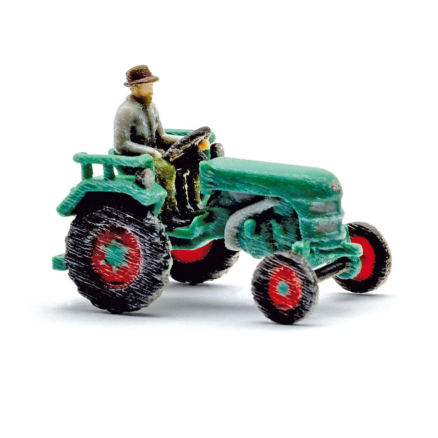 Busch 87500 Tractor Kramer with farmer