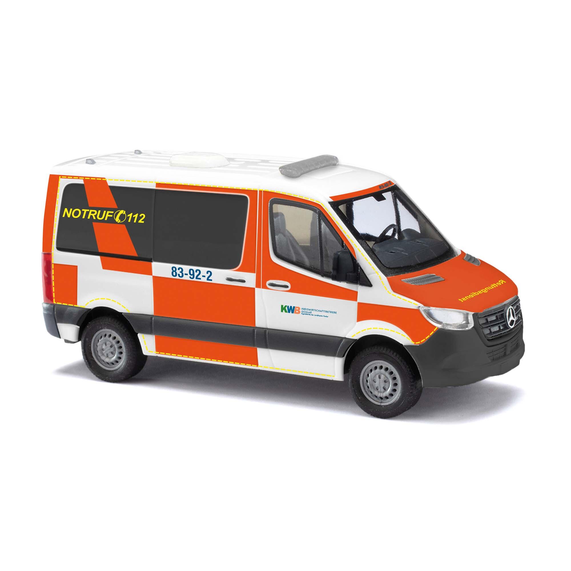 Busch 53472 MB Sprinter, Goslar Fire Brigade