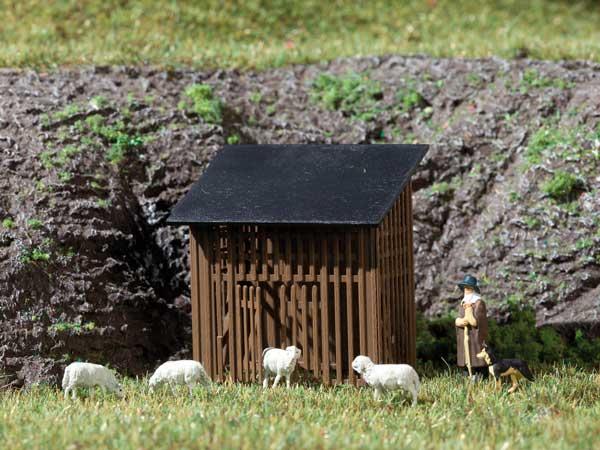 Auhagen 42636 Small wooden sheds