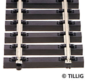 Tillig 83125 Wooden sleeper flexi track length
