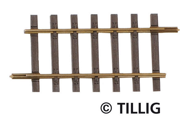 Tillig 85128 53mm Straight track length