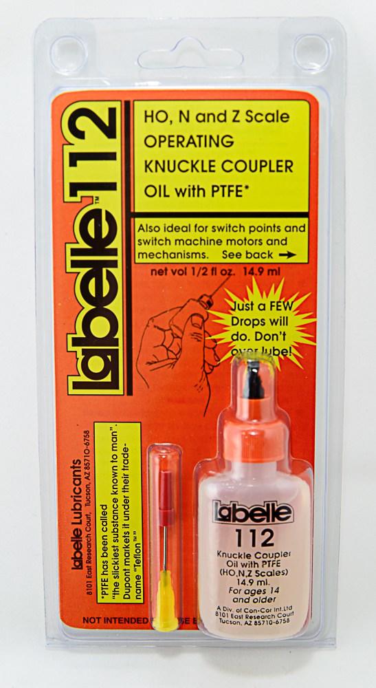 Labelle 112 Knuckle coupler and point oil with PTFE