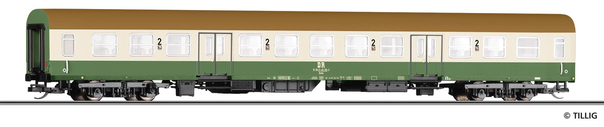 TILLIG 12607 Passenger coach of the DR