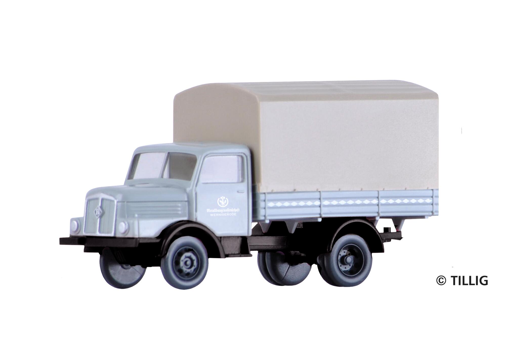 TILLIG 19076 Truck H3A platform/tarpaulin
