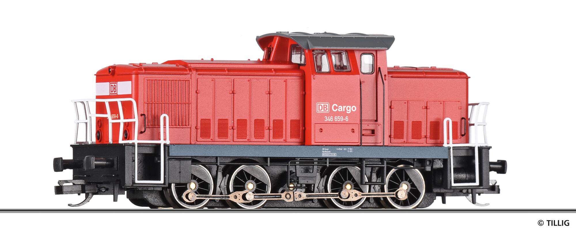 TILLIG 96333 Diesel locomotive of the DB Cargo
