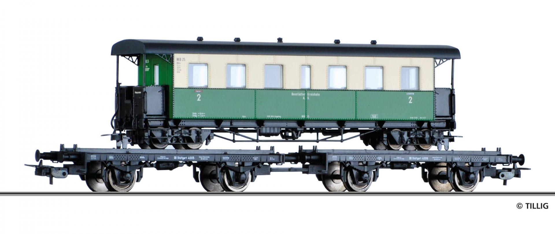 Tillig 70037 Set of narrow gauge transport DB