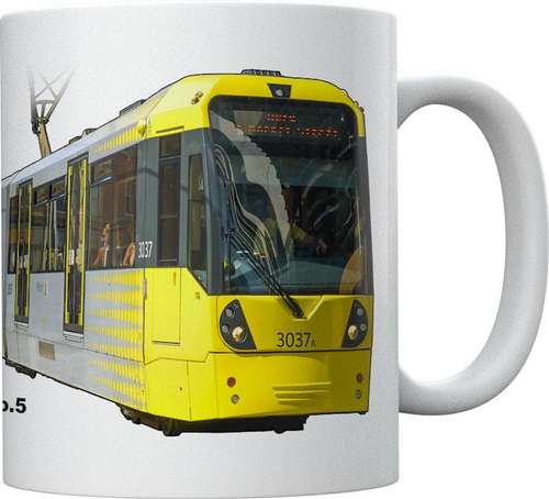 Light Rail Mug Collection - Manchester Metrolink M5000