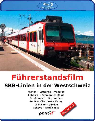 SBB lines in Western Switzerland. Blu-ray