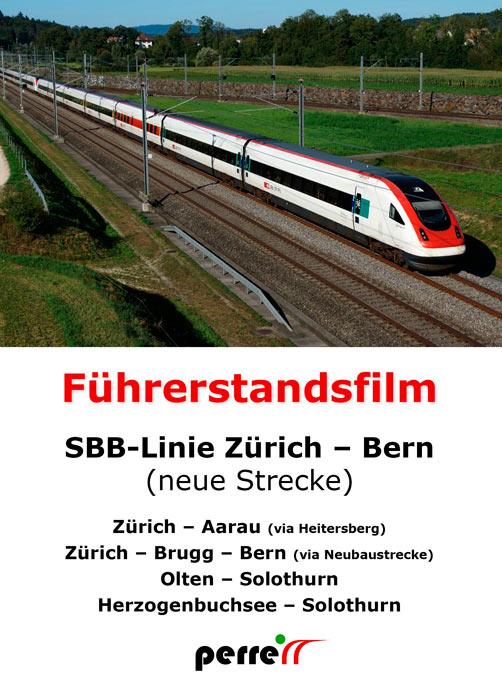 SBB Line Zurich - Bern - New Route
