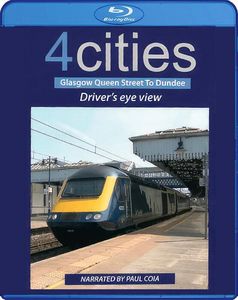 4cities: Glasgow Queen Street to Dundee - Driver's Eye View. Blu-ray