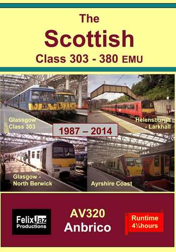 The Scottish Class 303 - 380 EMU 1987 - 2014 - 4 Disc Set