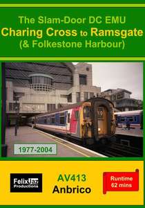 The Slam-door DC EMU Charing Cross to Ramsgate and Folkestone Harbour