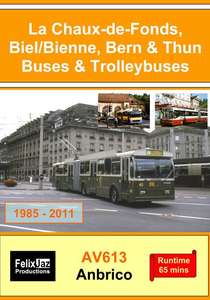 La Chaux de Fonds Biel Bienne-and Bern Buses Trolleybuses