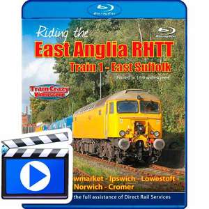 Riding the East Anglia RHTT Train 1 - East Suffolk (1080p HD)