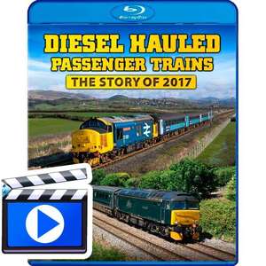 Diesel Hauled Passenger Trains - The Story of 2017 (1080p HD)