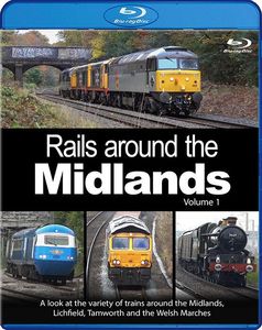 Rails around the Midlands: Volume 1. Blu-ray