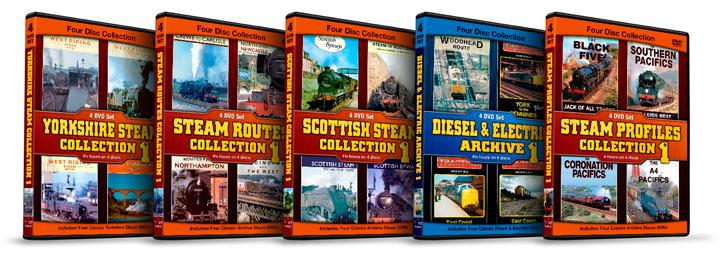 Train Crazy 4 Disc Collections
