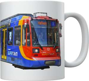 Light Rail Mug Collection - Sheffield Supertram Duewag