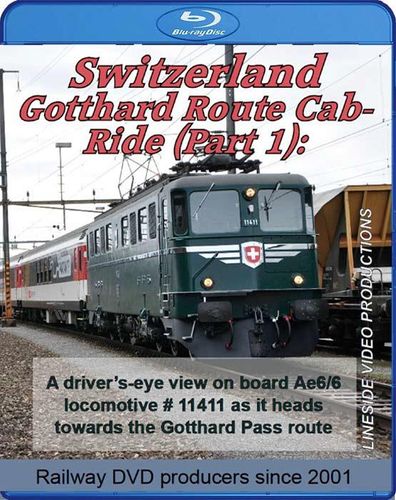 Switzerland Gotthard Route Cab Ride, Blu-ray