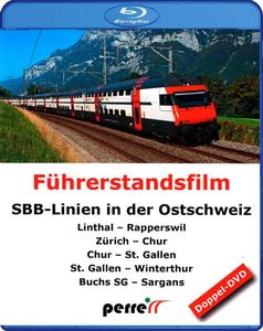SBB lines in Eastern Switzerland. Blu-ray
