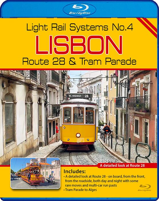 Light Rail Systems No.4: Lisbon Route 28 & Tram Parade. Blu-ray