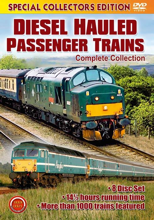 Diesel Hauled Passenger Trains Collection 8 DVD Box Set