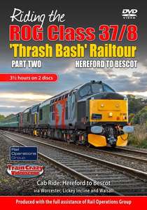 Riding the ROG Class 37-8 Thrash Bash Railtour - Part Two - Hereford to Bescot