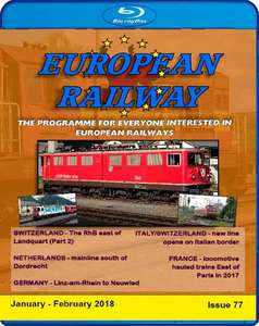 European Railway - Issue 77 - January - February 2018 - Blu-ray