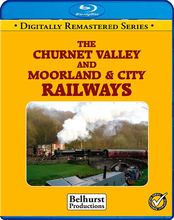 The Churnet Valley and Moorland and City Railways. Blu-ray