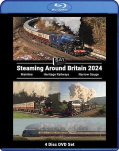 Steaming Around Britain 2024. Blu-ray