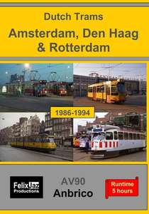 Dutch Trams - Amsterdam, Den Haag and Rotterdam 4 Disc Set