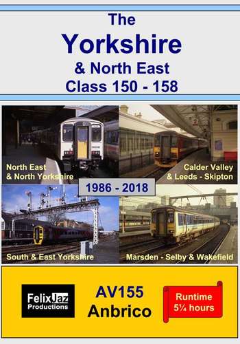 The Yorkshire and North East Class 150 - 158 - 4 Disc Set