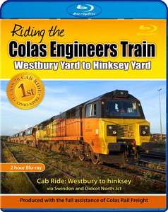 Riding the Colas Engineers Train. Blu-ray