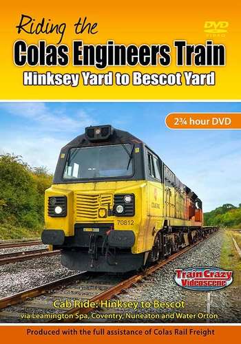 Riding the Colas Engineers Train: Hinksey Yard to Bescot Yard