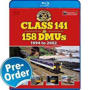 Class 141 to 158 DMUs 1994 to 2002 Compilation. Blu-ray
