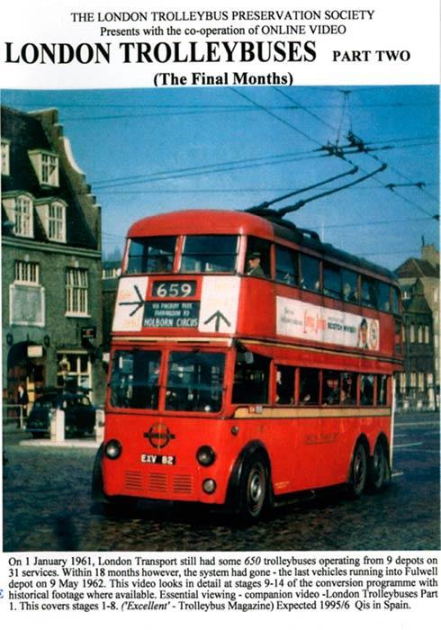 London Trolleybuses Part 2: The Final Months