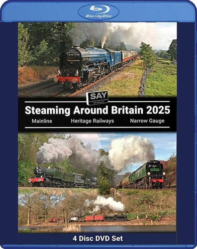 Steaming Around Britain 2025. Blu-ray