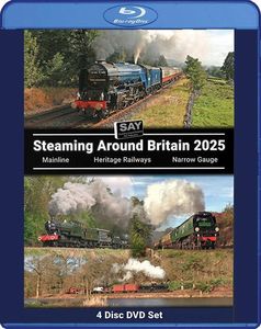 Steaming Around Britain 2025. Blu-ray