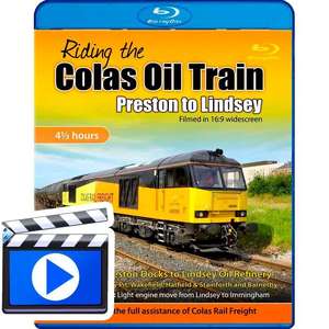 Riding the Colas Oil Train - Preston to Lindsey (1080p HD)