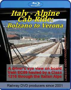 Italy - Alpine Cab-Ride: Bolzano to Verona. Blu-ray