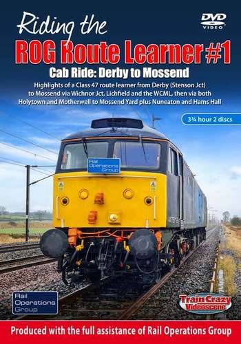 Riding the ROG Route Learner #1 - Cab Ride: Derby to Mossend