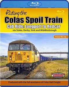 Riding the Colas Spoil Train - Cab Ride: Longport to Redcar. Blu-ray