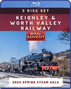Keighley & Worth Valley Railway - Spring Steam Gala 2023. Blu-ray