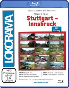 Stuttgart - Innsbruck. Blu-ray