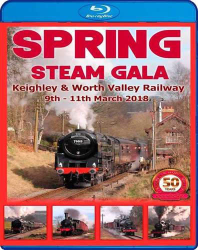 Keighley and Worth Valley Railway Spring Steam Gala 2018 - Blu-ray