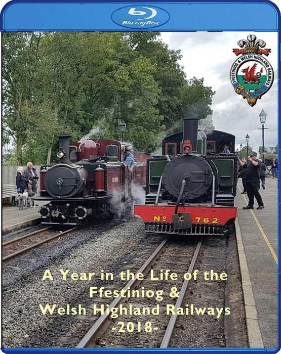 Ffestiniog and Welsh Highland Railways 2018. Blu-ray