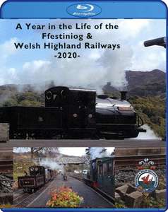 A Year in the Life of the Ffestiniog & Welsh Highland Railways 2020. Blu-ray