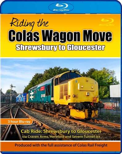 Riding the Colas Wagon Move: Shrewsbury to Gloucester. Blu-ray