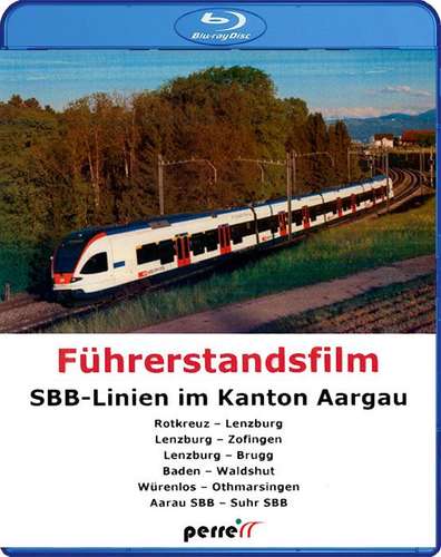 SBB Lines in the Canton of Aargau. Blu-ray
