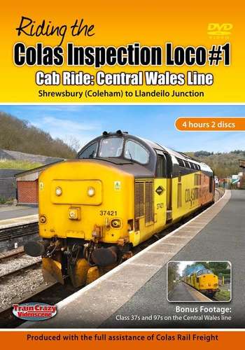 Riding the Colas Inspection Loco #1